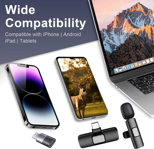 Clip-On Wireless Mic for Streaming